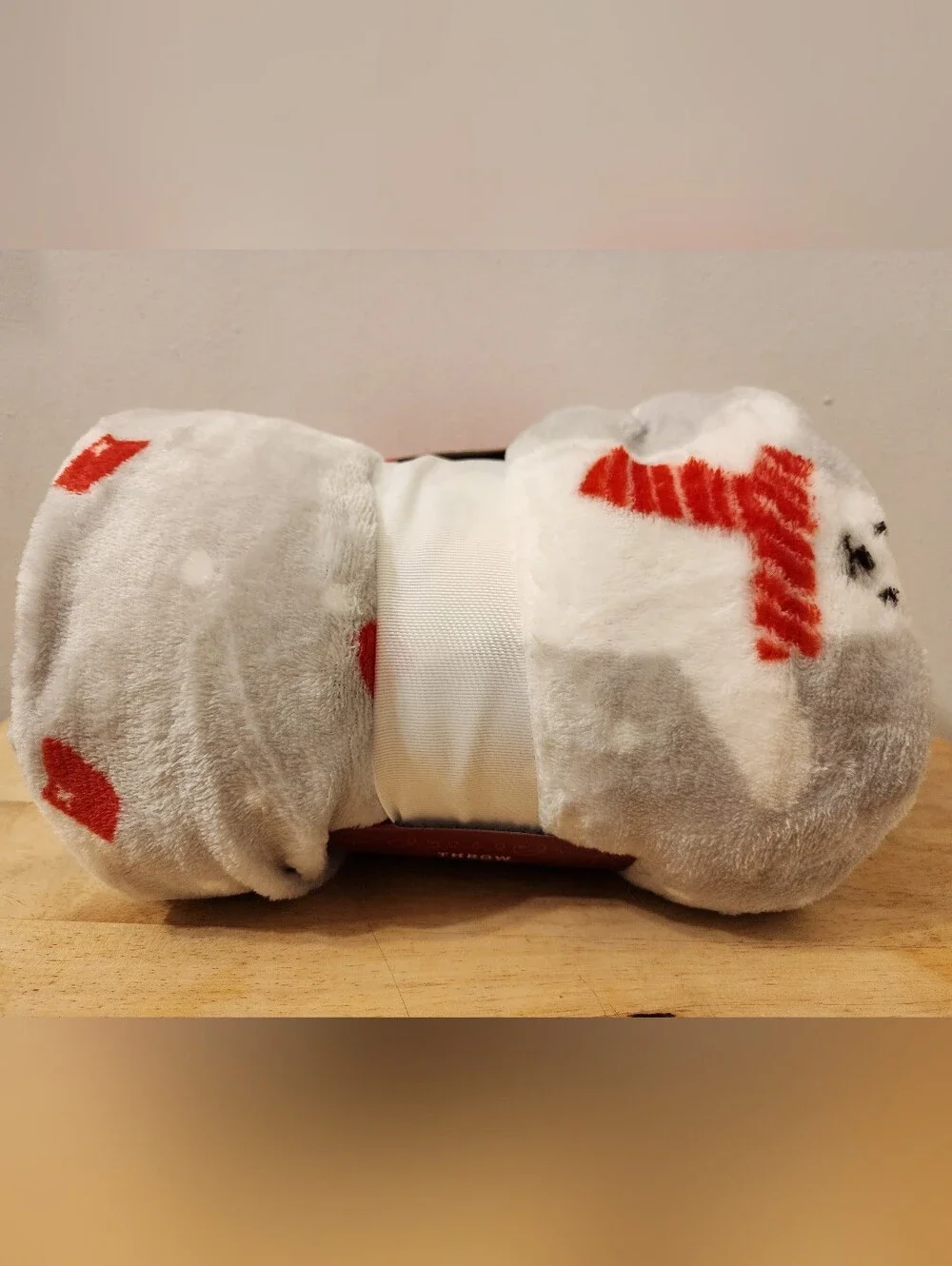 Wondershop by Target Plush Throw Blanket - Gray with Polar Bears - 50